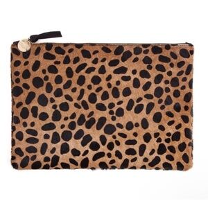 Clare V - Leopard Print Clutch